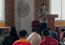 Jadi Khatib Jumat, Wakasat Samapta Ajak Jamaah Kembali ke Qu’ran dan Hadist