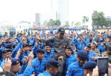 Amsakar Minta Satpol PP dan Direktorat Pengamanan BP Batam Saling Sinergi