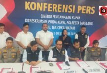 Bawa Uang Tunai Rp 7,79 M, Polisi dan BC Batam Amankan 4 Orang