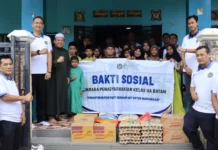 Lapas Batam Santuni Anak Panti Asuhan Bina Insan Madani