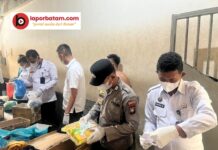 Rutan Batam Gelar Razia Bersama APH Ciptakan Rutan Aman dan Kondusif