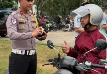 Puluhan Ranmor Terjaring Razia Lalu Lintas