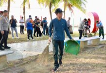 Tindak Lanjuti Arahan Presiden, Walikota Batam Pimpin Gotong Royong