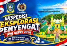 PWI Kepri Gelar Ekspedisi Pulau Penyengat, 50 Wartawan Gali Sejarah dan Budaya Melayu