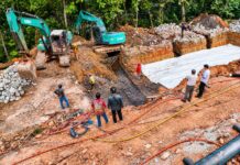 BP Batam Kebut Perbaikan Jalan Depan Hotel Vista, Pengendara Diimbau Waspada
