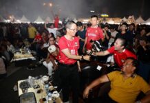 Timnas Indonesia Juara FIFA ASEAN Cup, Amsakar Rayakan Kemenangan Bersama Warga Batam