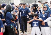 Amsakar Lepas 2.000 Peserta Funwalk, Ajak Warga Perkuat Kebersamaan dan Hidup Sehat