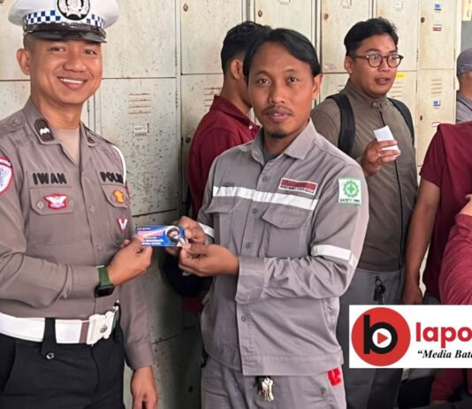 Satlantas Polresta Barelang Edukasi Karyawan Batamindo, Tekankan Pentingnya Keselamatan Berkendara