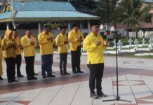 Golkar Tanjungpinang Ziarah Makam Para Sesepuh dilanjutkan Berbagi Sembako