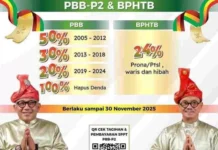Pemko Tanjungpinang Luncurkan Program Diskon BPHTB dan PBB-P2