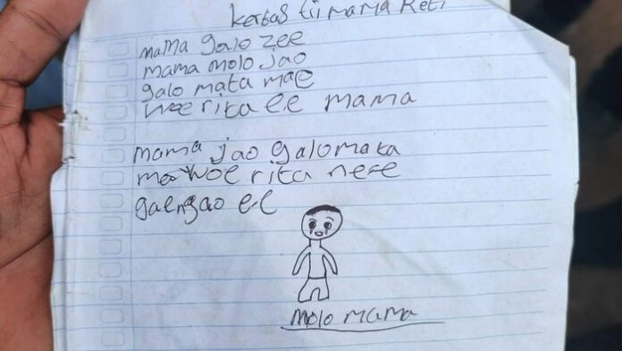 surat bunuh diri