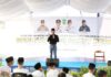 Amsakar Bersama Polresta Barelang dan PSSI Bagikan 1.000 Paket Beras untuk Warga Sekupang