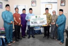 Pemko Batam Terima Donasi Rp500 Juta dari BAZNAS untuk Korban Gempa NTT