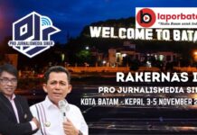Gubernur Kepri Siapkan Jamuan untuk Peserta Rakernas III PJS dari 25 Provinsi
